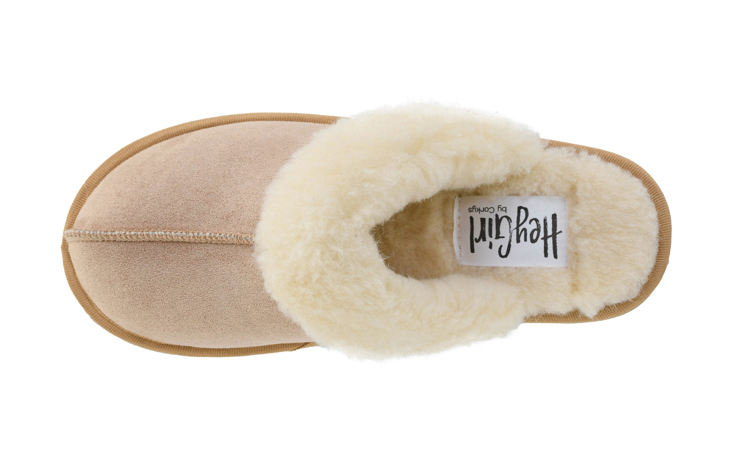 Corkys - Cuddle Up Platform Slippers in Camel